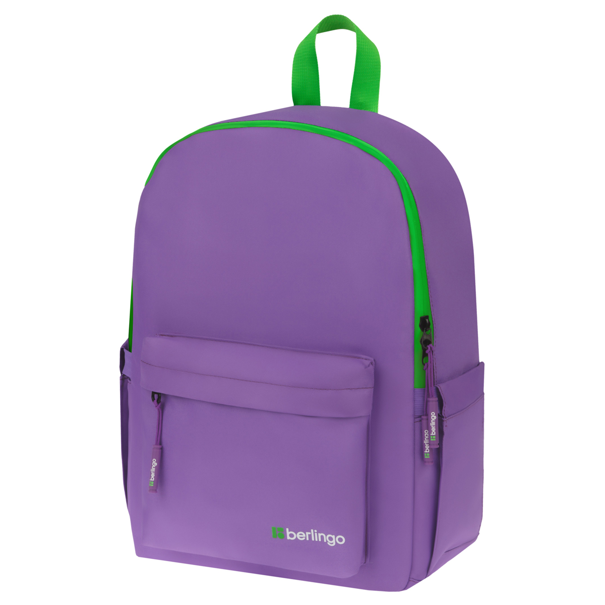 Рюкзак Berlingo "Regular purple", 40*27*16см, 1 отделение, 3 кармана, уплотненная спинка - фото 1
