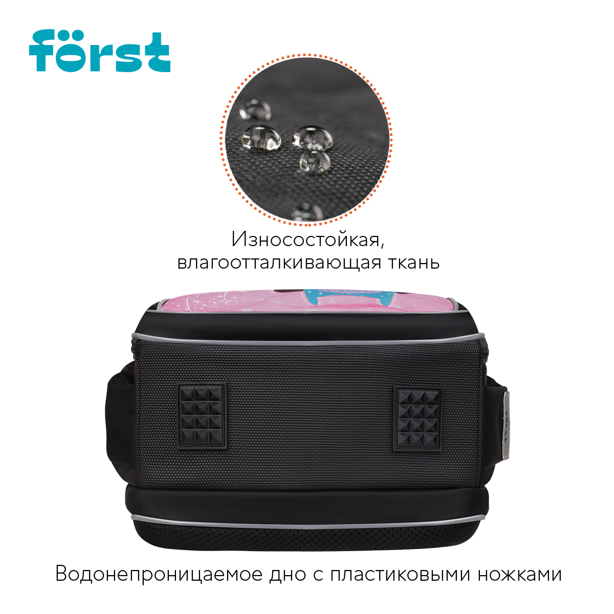 Рюкзак F?rst F-Cloud "FUN" 37*28,5*16,5см, 3 отделения, 3 кармана, анатомическая спинка - фото 4