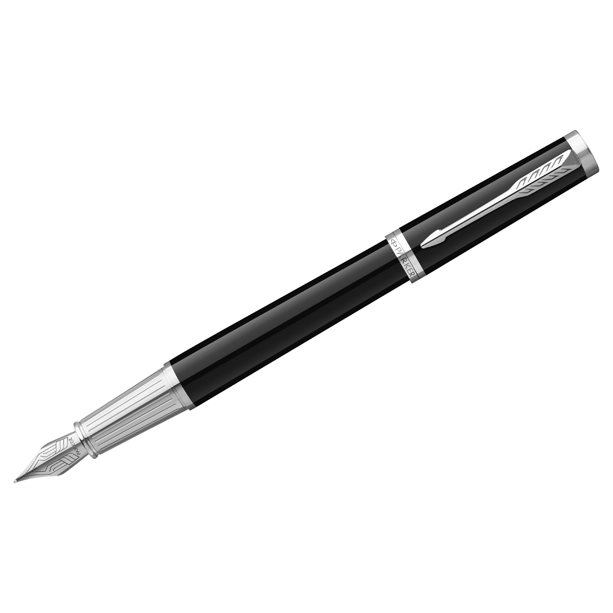 Ручка перьевая Parker "Ingenuity Black CT" 0,8мм, подарочная упаковка - фото 1