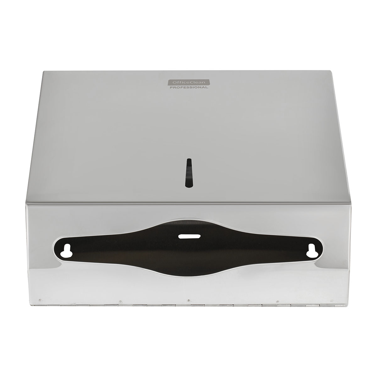 Диспенсер для полотенец листовых OfficeClean Professional (Z-сл.), нержавеющая сталь, глянцевое покрытие - фото 4