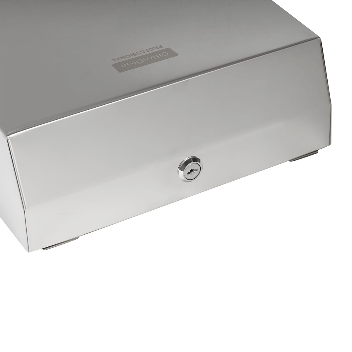 Диспенсер для полотенец листовых OfficeClean Professional (Z-сл.), нержавеющая сталь, глянцевое покрытие - фото 7