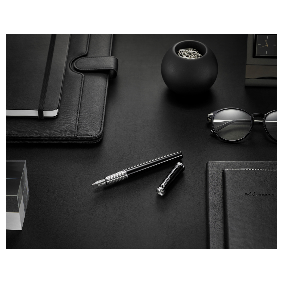 Ручка перьевая Parker "Ingenuity Black CT" 0,8мм, подарочная упаковка - фото 7