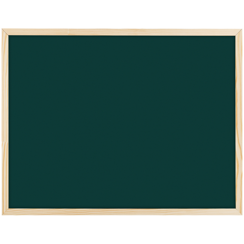 Доска магнитно-меловая OfficeSpace, 45*60см, деревянная рамка - фото 1