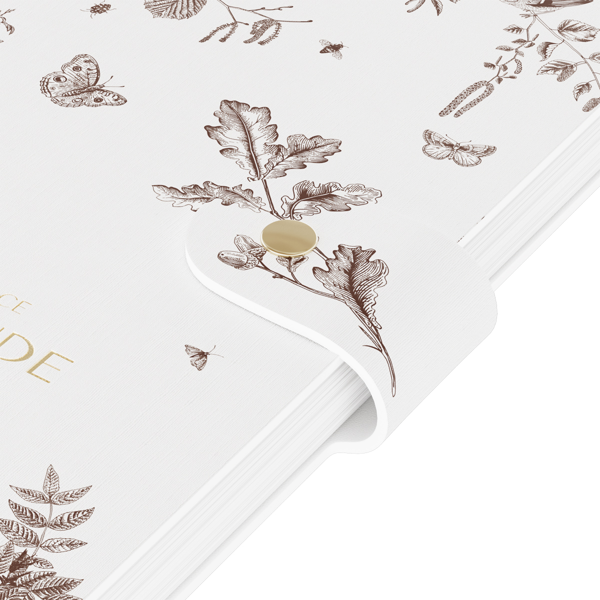 Ежедневник недатированный, А5, 136л., мягкий переплет, экокожа, BG "Embrace. Solitude", на гребне, подарочная  коробка, ручка в комплекте - фото 4