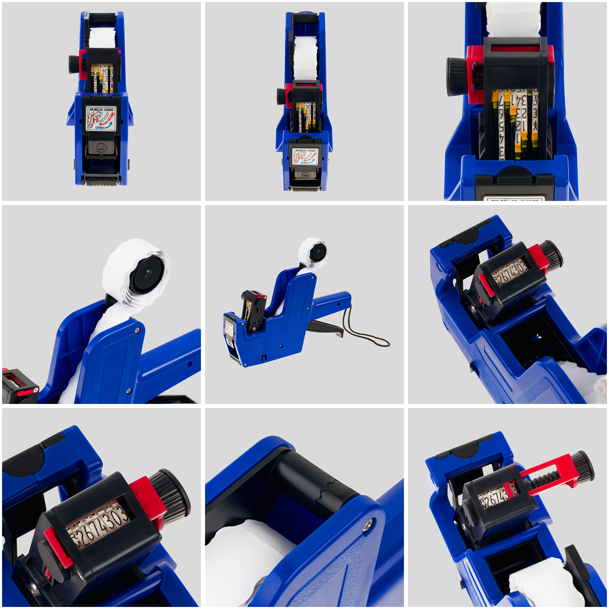 Этикет-пистолет OfficeSpace однострочный, волнистая лента, 8 символов, 22*12мм - фото 5