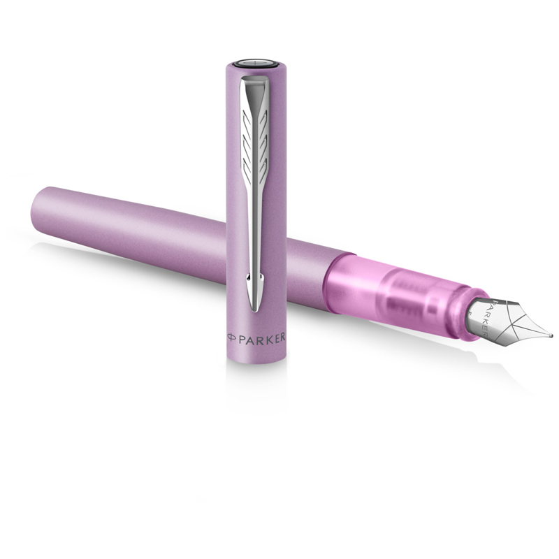 Ручка перьевая Parker "Vector XL Lilac" синяя, 0,8мм, подарочная упаковка - фото 2