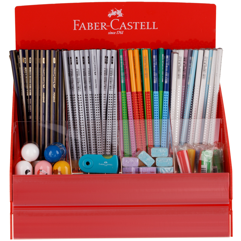 Дисплей на прикассовую зону Faber-Castell, красный - фото 2