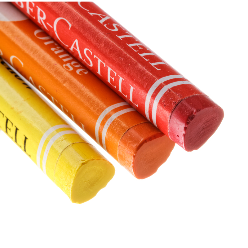Мелки восковые Faber-Castell, 24цв., трехгранные, картонная упаковка - фото 4