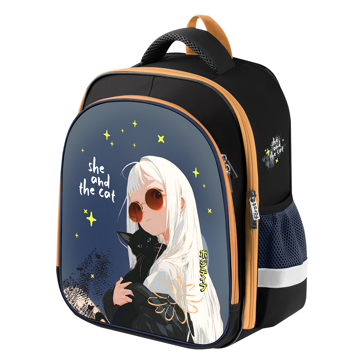Ранец F?rst School Light "A City Girl" 35*29*12см, 2 отделения, 2 кармана, анатомическая спинка - фото 1
