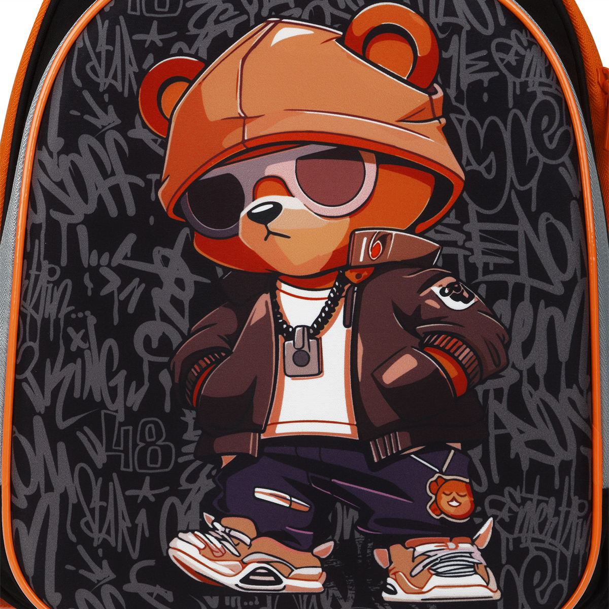 Ранец ArtSpace School Friend Light "Bear" 35*29*12см, 2 отделения, 2 кармана, анатомическая спинка - фото 9