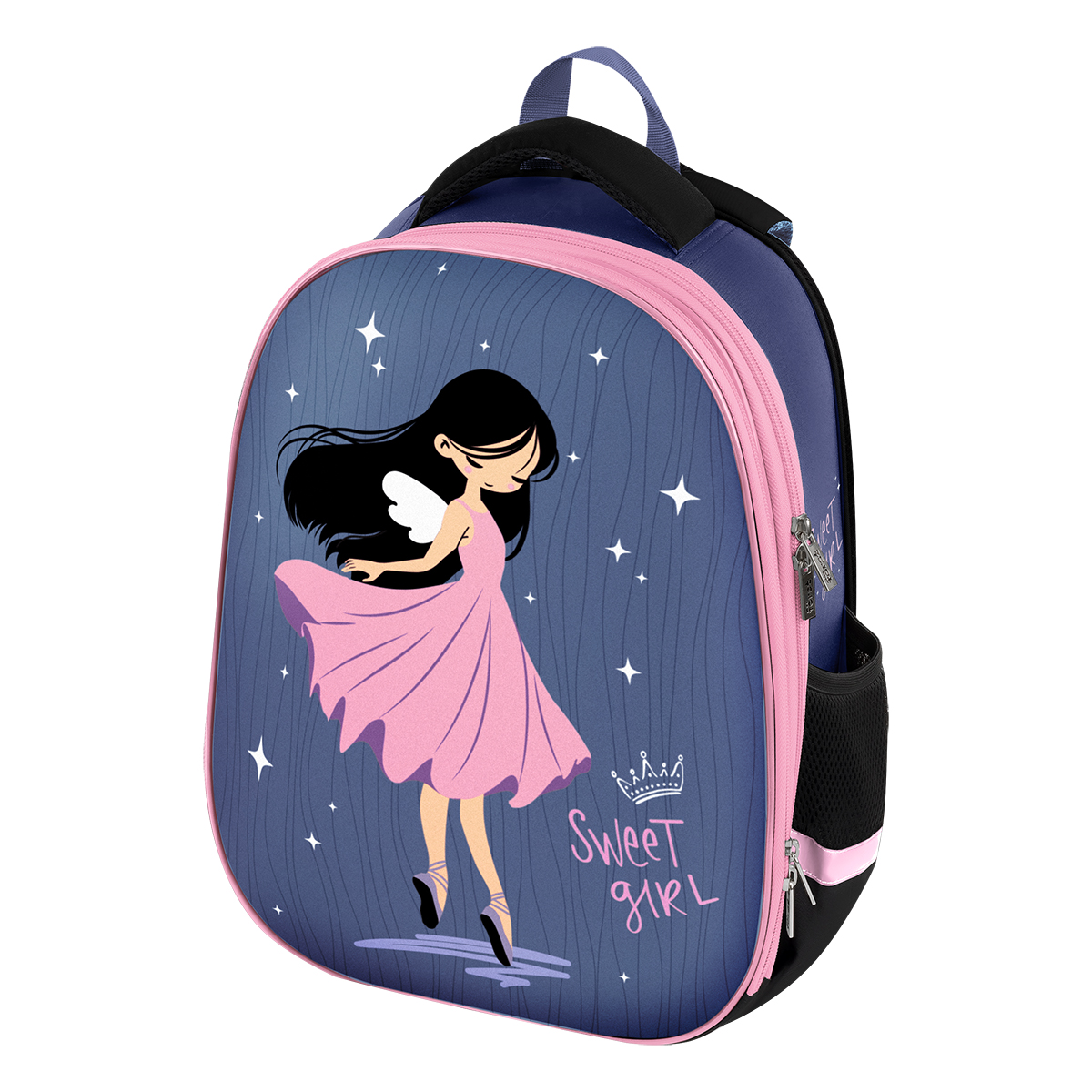 Ранец F?rst School Base "Sweet Girl" 39*30*18см, 2 отделения, 2 кармана, анатомическая спинка - фото 1