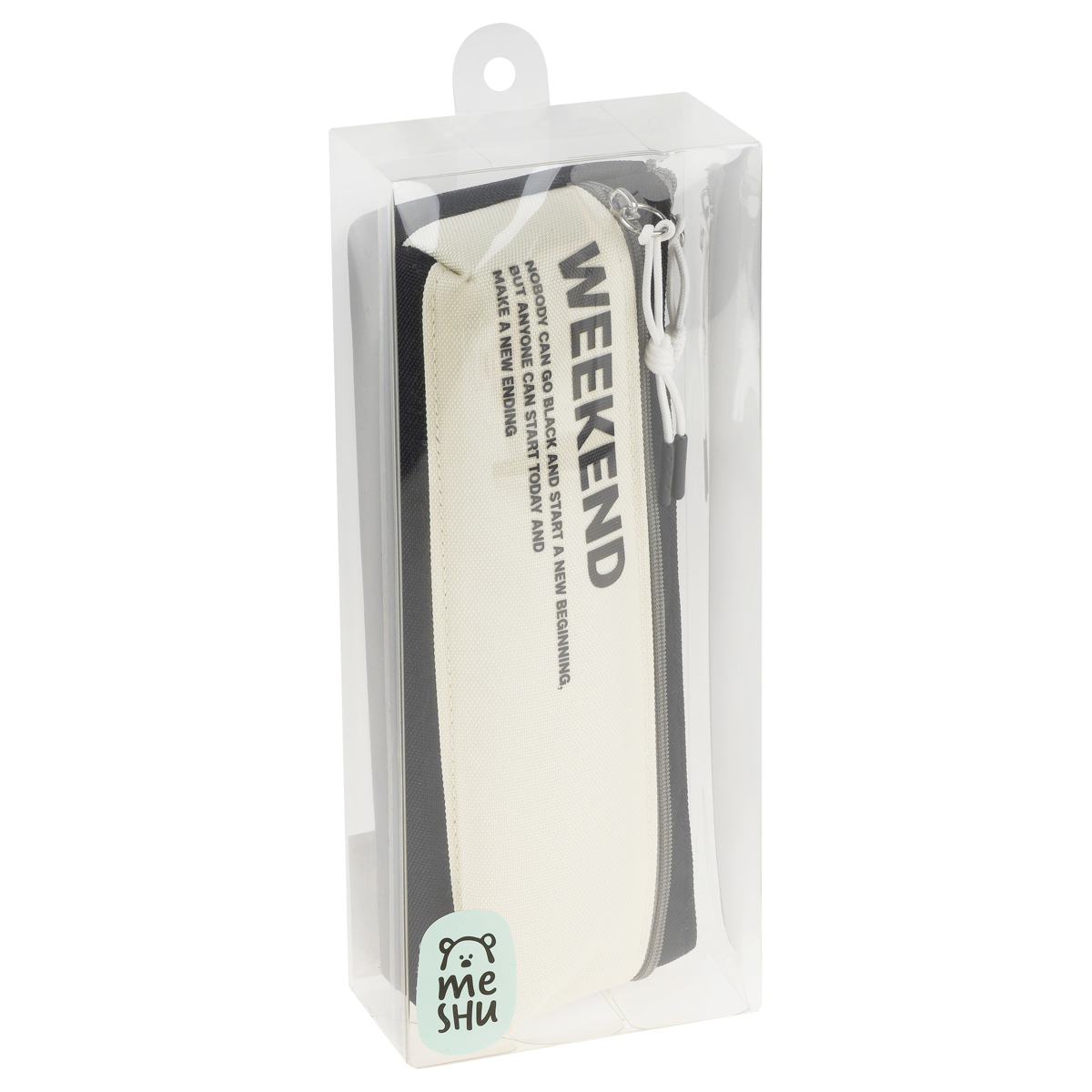 Пенал мягкий 210*90*40 MESHU "Weekend", 2 отделения, полиэстер - фото 5