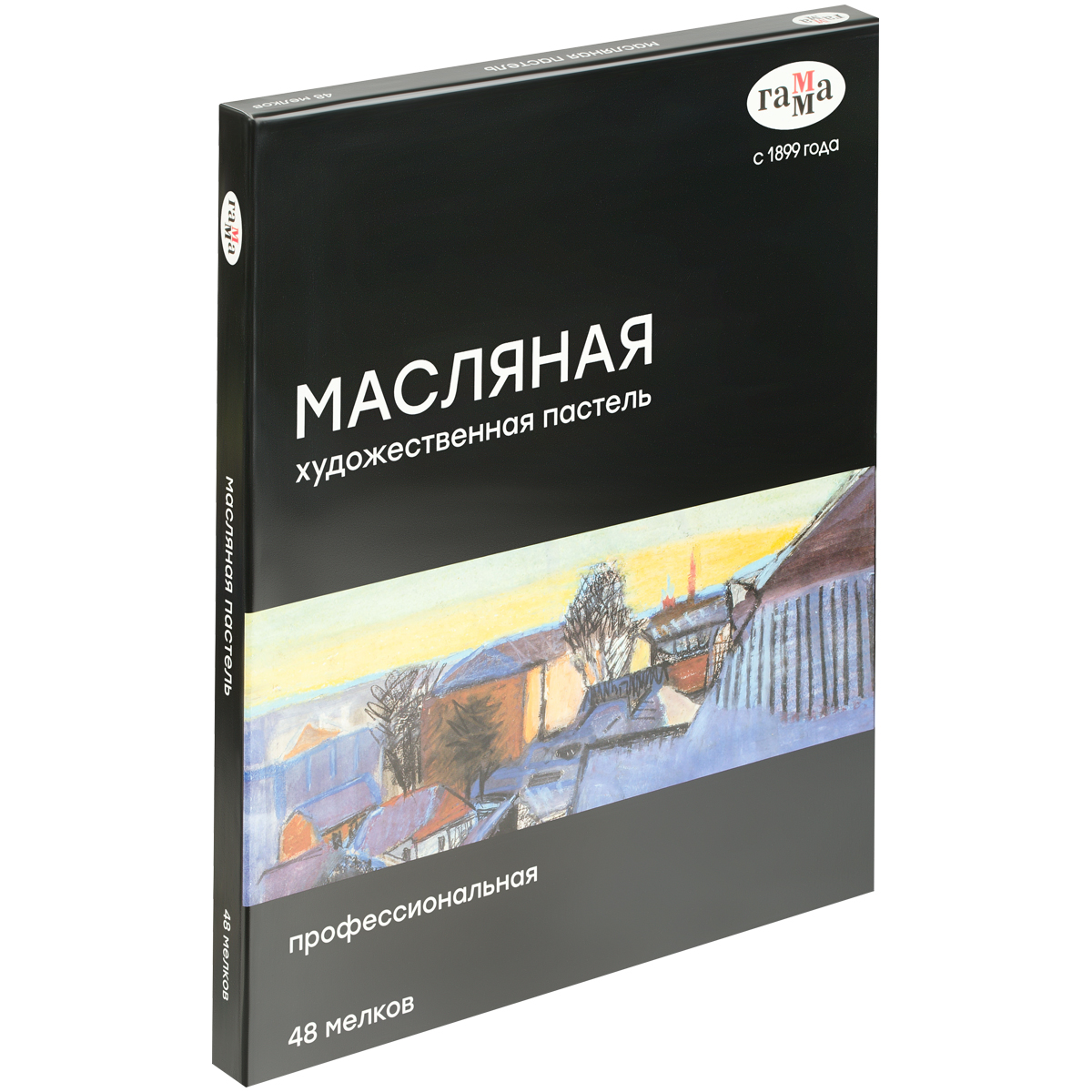 Пастель масляная Гамма, 48 цветов, картон. упаковка - фото 3