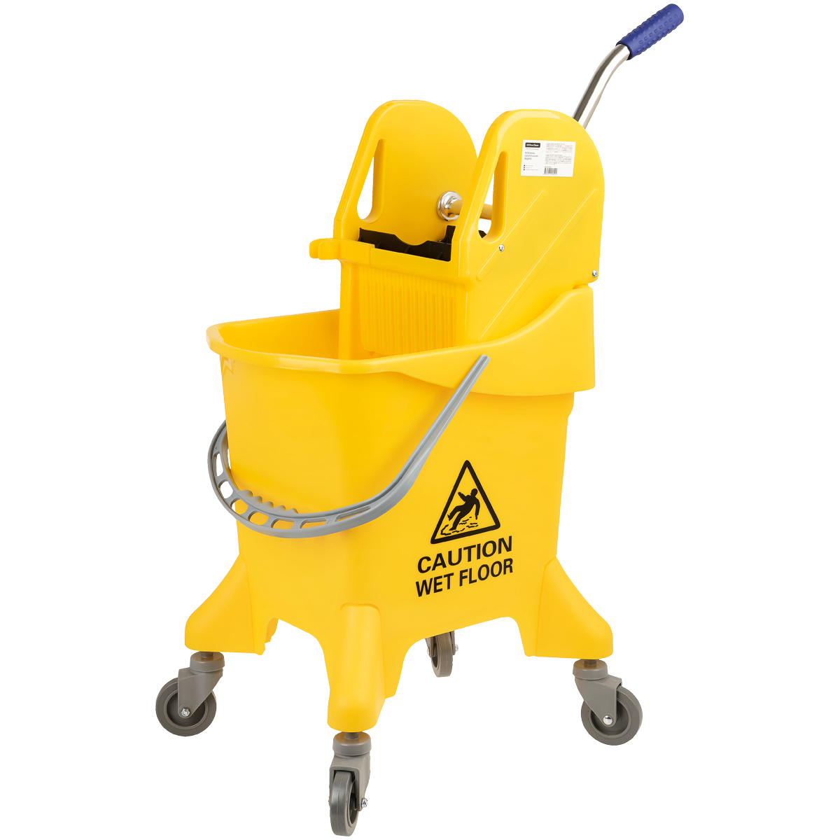 Тележка уборочная-ведро OfficeClean Professional, 31л., с отжимом - фото 1