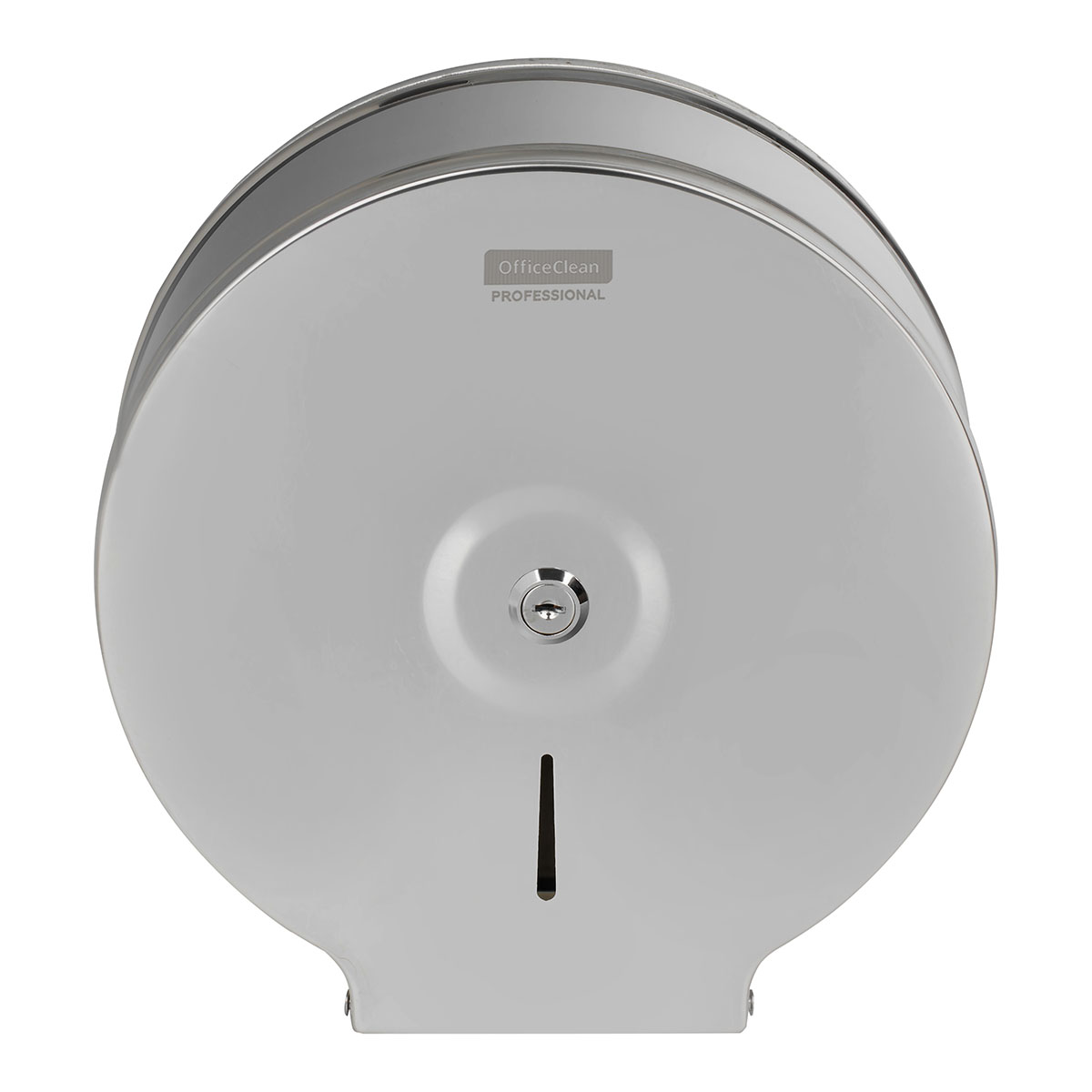 Диспенсер для туалетной бумаги OfficeClean Professional, нержавеющая сталь, глянцевое покрытие - фото 2