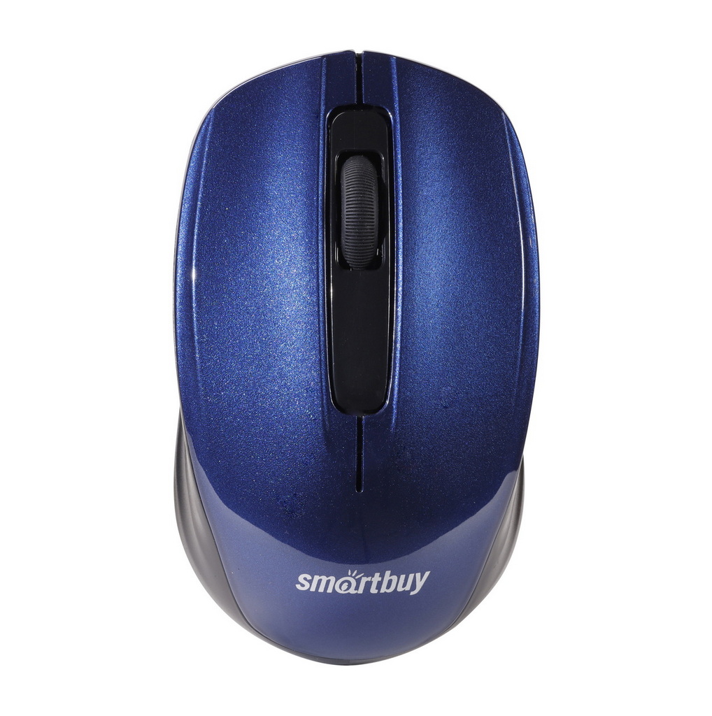 Мышь беспроводная Smartbuy ONE 332, синий, USB, 3btn+Roll - фото 1