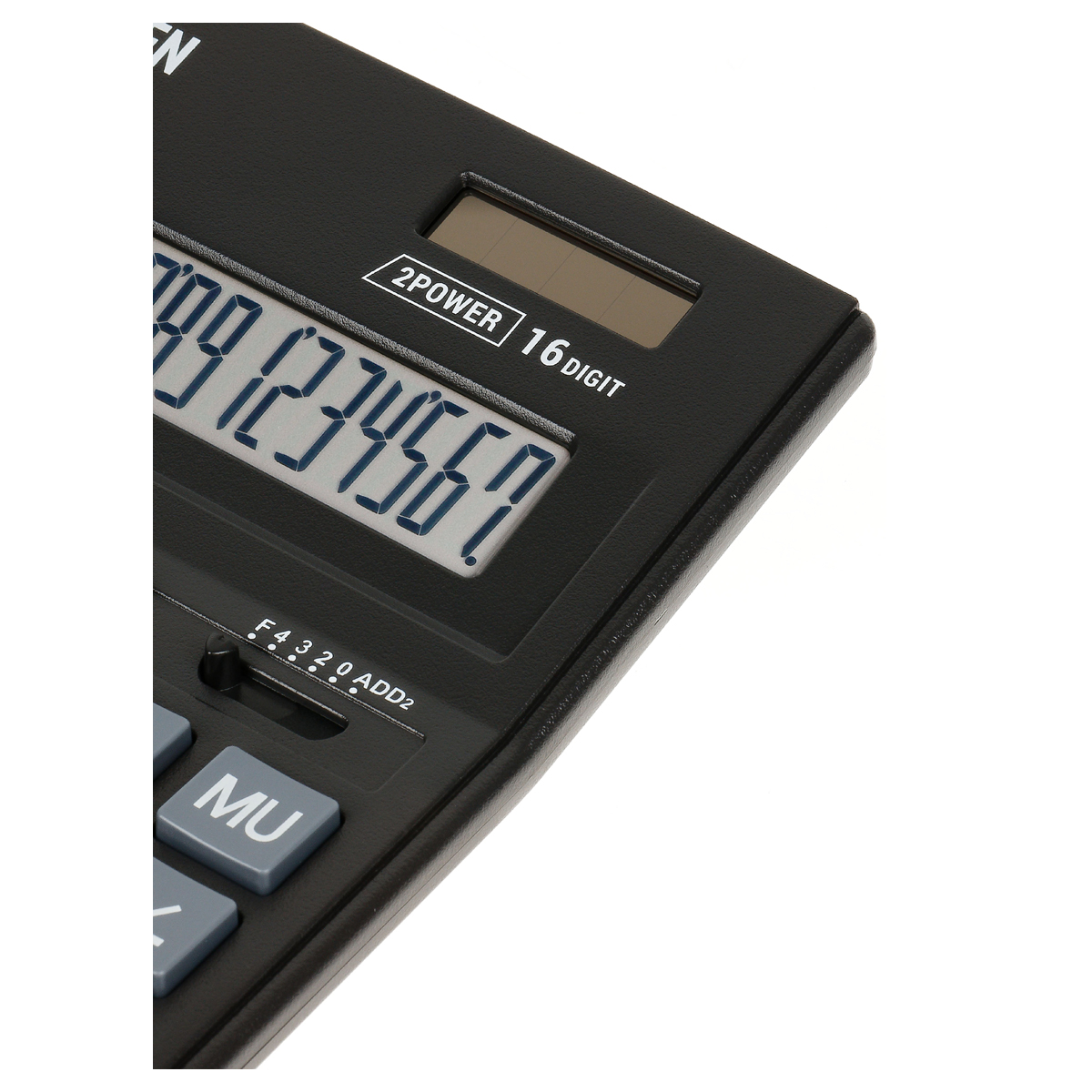 Калькулятор настольный Eleven Business Line CDB1601-BK, 16 разрядов, двойное питание, 155*205*35мм, черный - фото 5