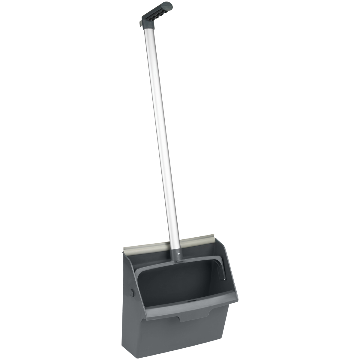 Совок для мусора со щеткой-сметкой OfficeClean Professional, длина рукоятки совка 64см, щетки-сметки 69см (помещение/улица) - фото 6