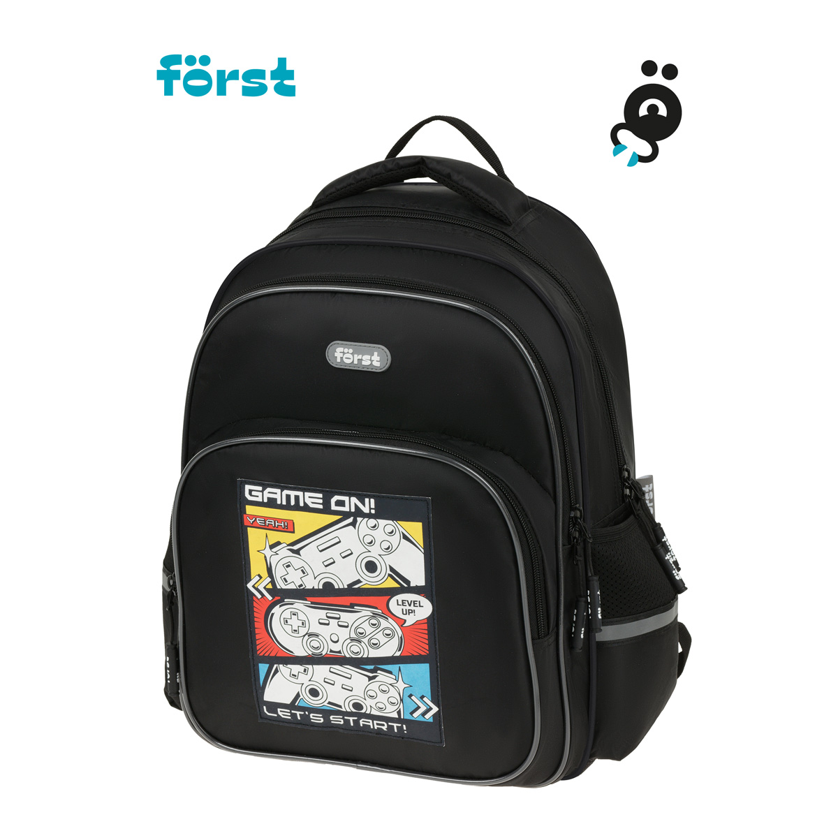 Рюкзак F?rst F-COMFY "Game on" 38*29*15см, 2 отделения, 3 кармана, эргономичная спинка - фото 2