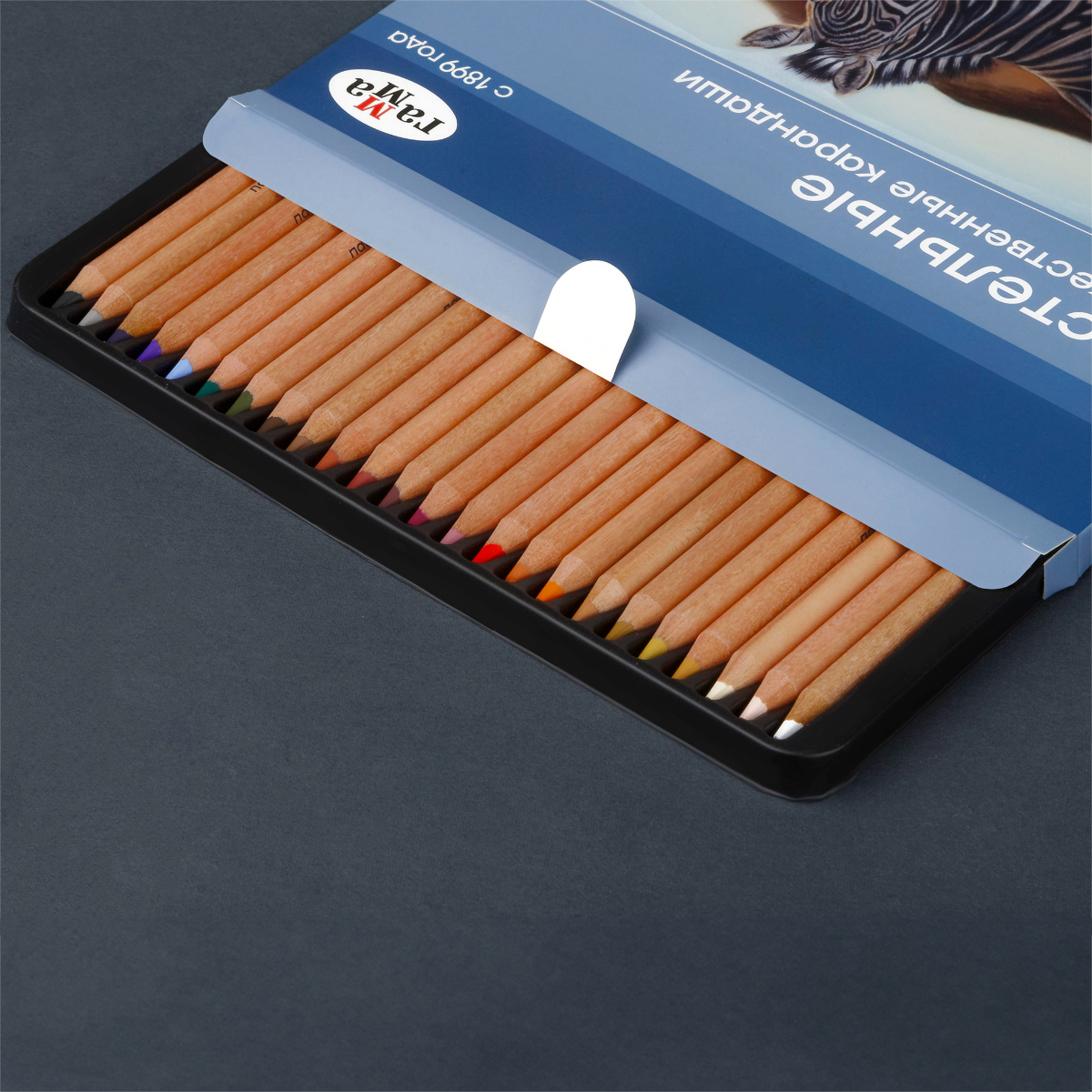 Пастельные карандаши Гамма "Студия", 24цв. , картон.упаковка - фото 4