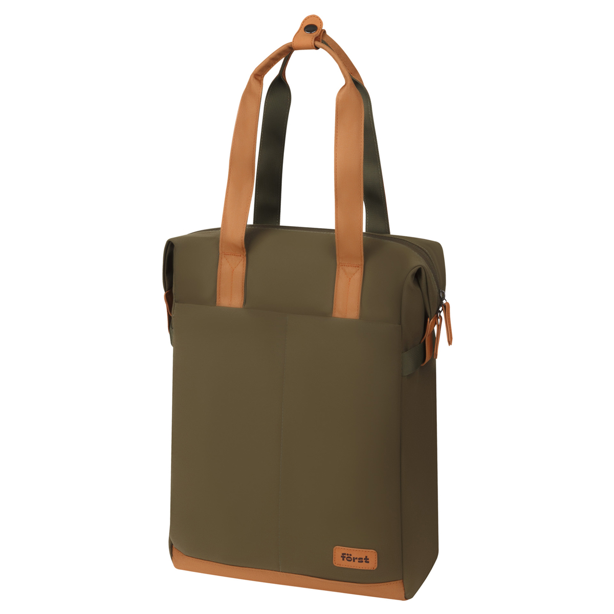 Рюкзак F?rst F-Casual "Green" 42*28,5*12,5см, 1 отделение, 1 карман, уплотненная спинка - фото 1