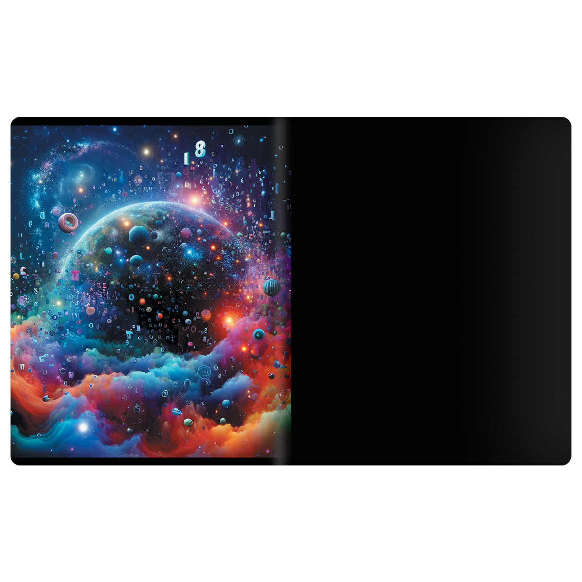 Комплект (12 шт.) предметных тетрадей 48л. BG "Информационное поле", soft-touch ламинация, выб. лак - фото 7