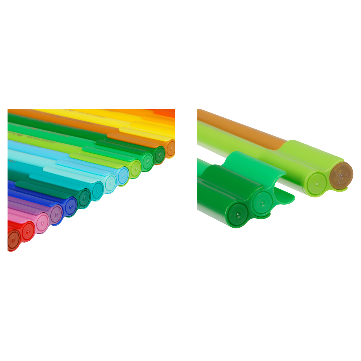 Набор для рисования Faber-Castell "Connector Dinosaur" 20 фломастеров - фото 9