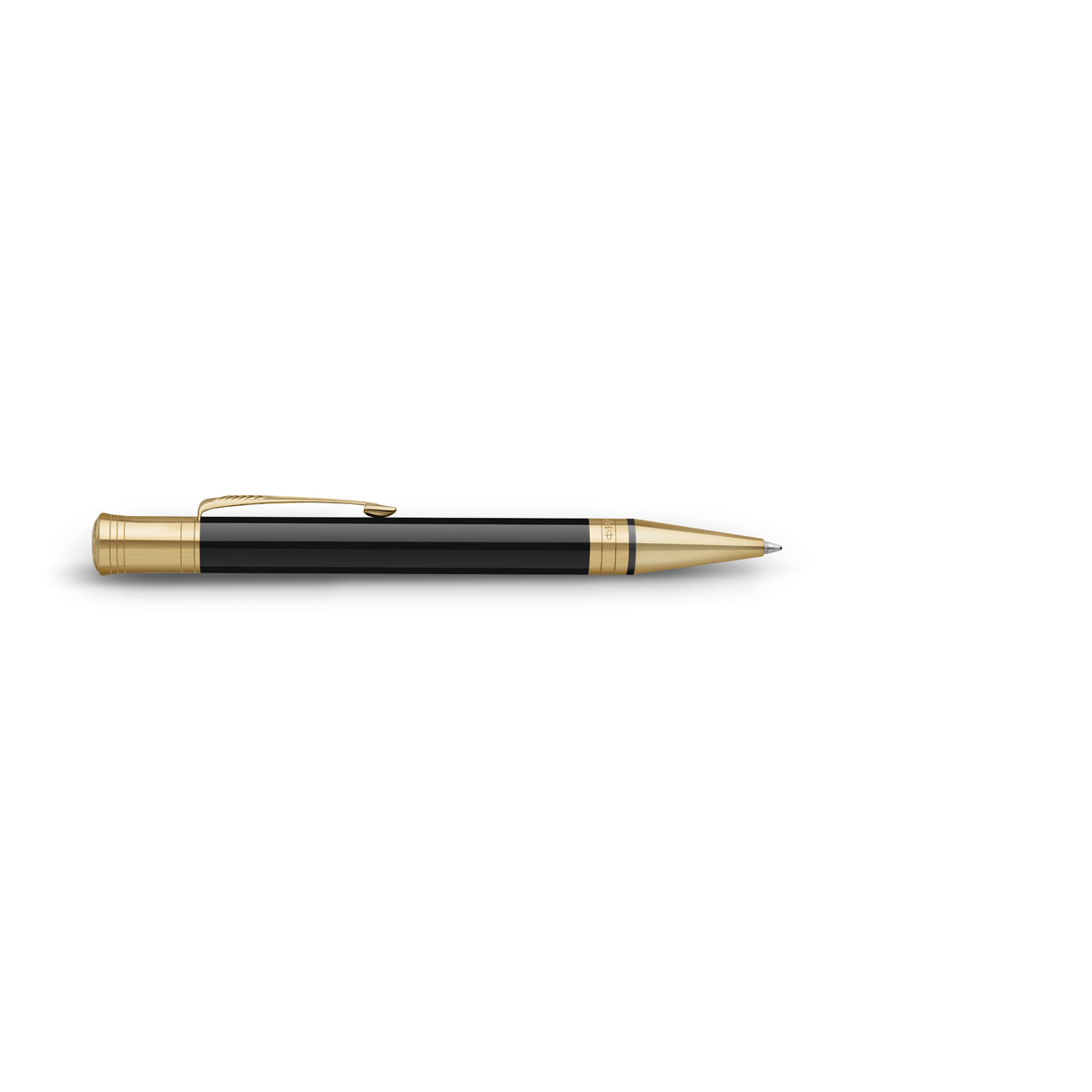 Ручка шариковая Parker "Duofold Black GT" черная, 1,0мм, подарочная упаковка - фото 3