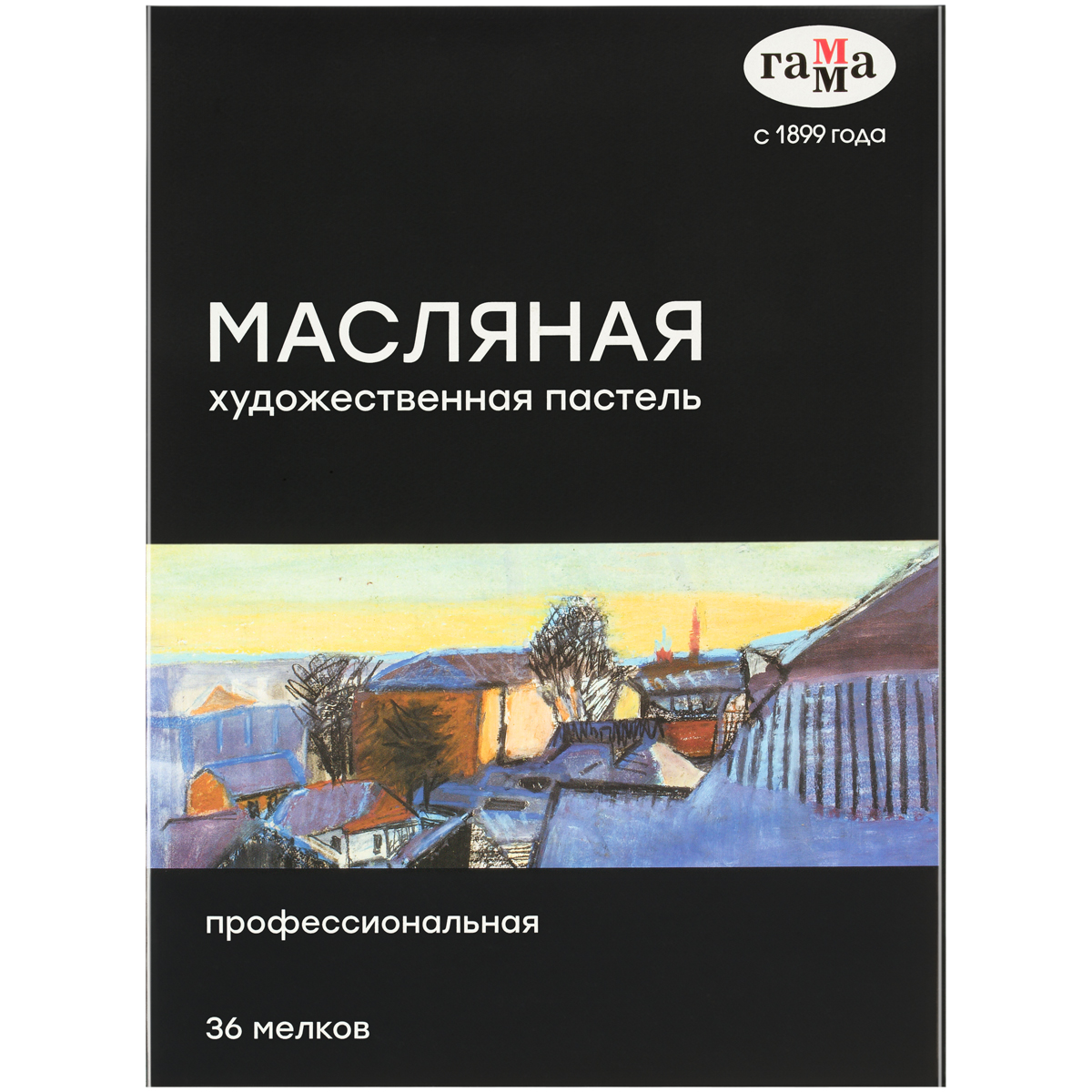 Пастель масляная Гамма, 36 цветов, картон. упаковка - фото 5