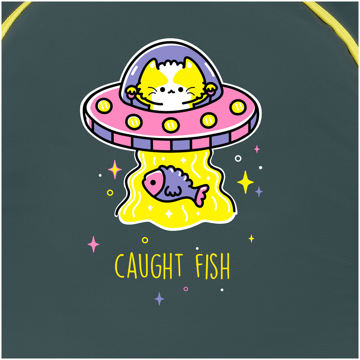 Рюкзак ArtSpace Classic "Caught Fish", 45*30*16см, 2 отделения, 2 кармана, PU покрытие, уплотн. спинка - фото 6