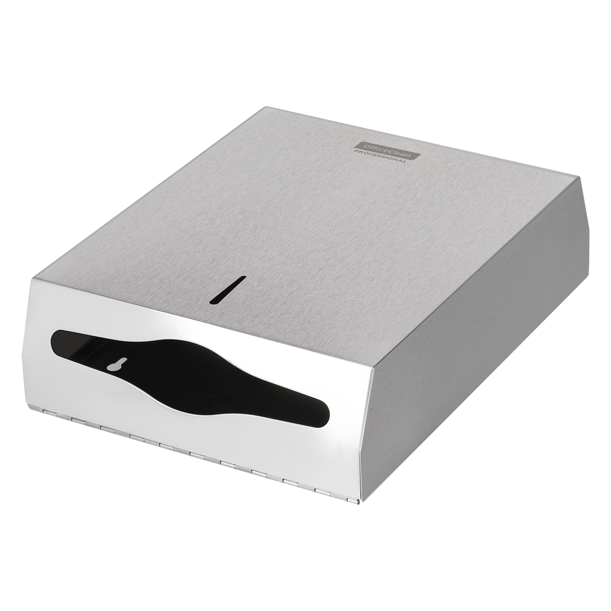 Диспенсер для полотенец листовых OfficeClean Professional (V-сл.), нержавеющая сталь - фото 5