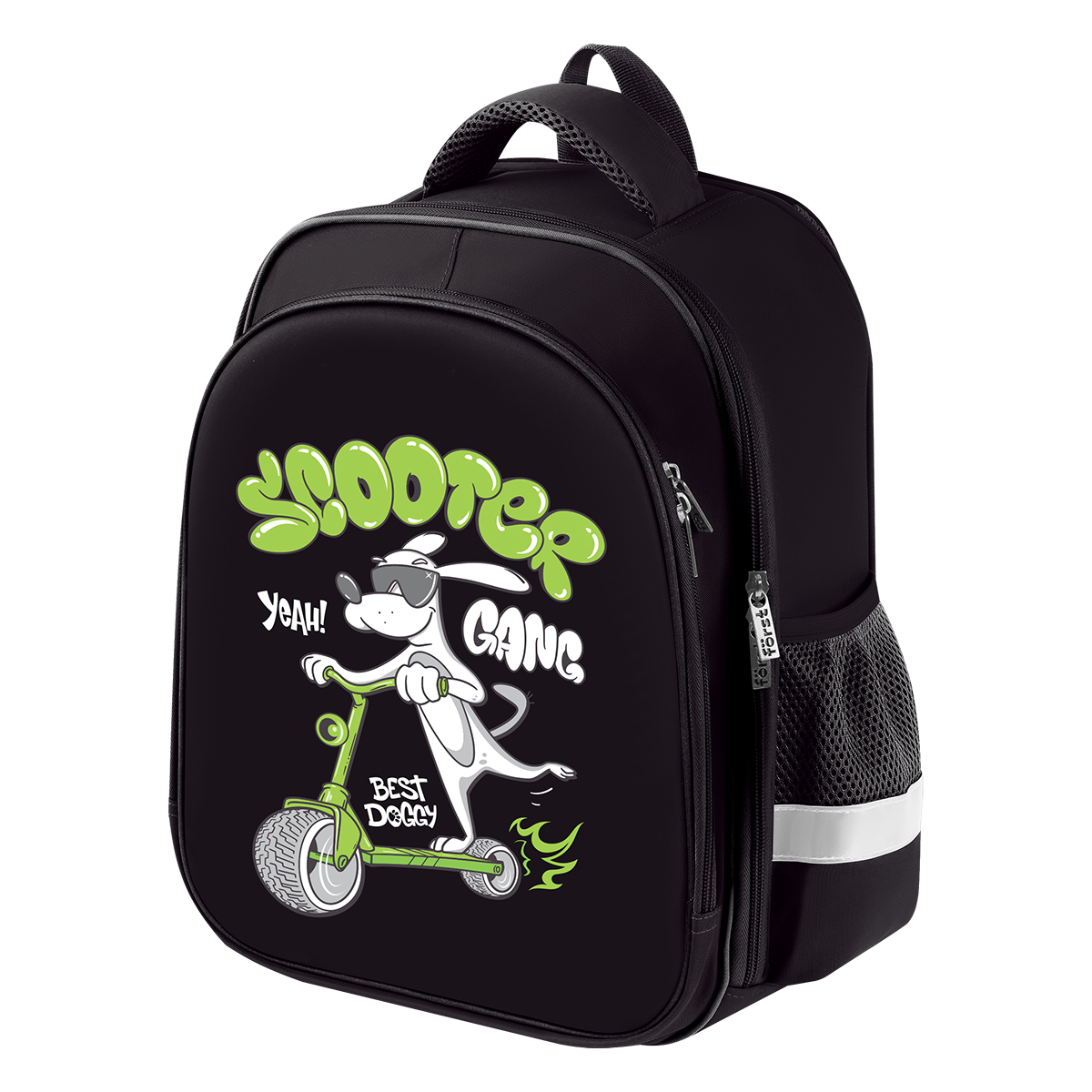 Ранец F?rst School Light "Scooter" 35*29*12см, 2 отделения, 2 кармана, анатомическая спинка - фото 1