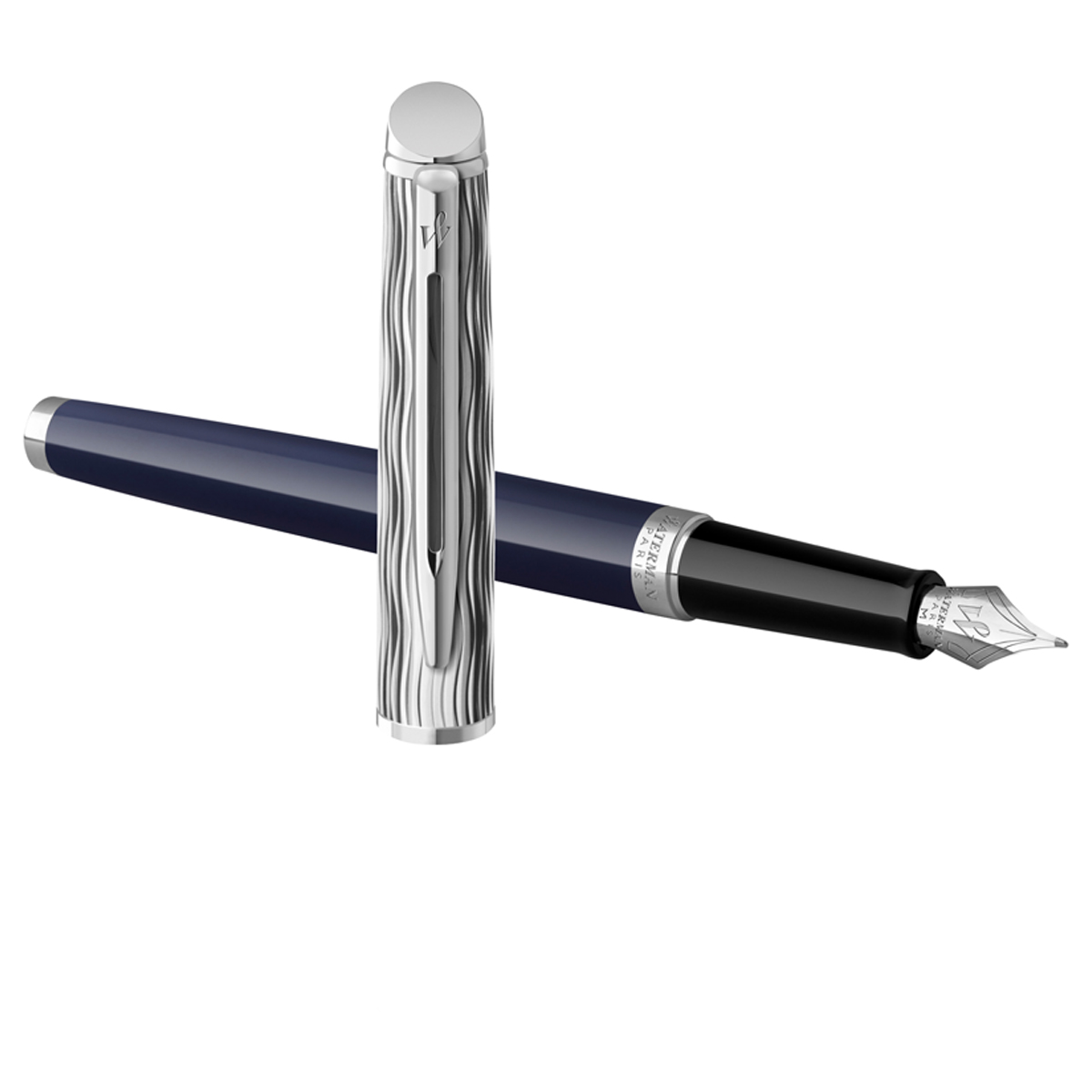 Ручка перьевая Waterman "H?misph?re SE Deluxe Blue CT" синяя, 0,8мм, подарочная упаковка - фото 1