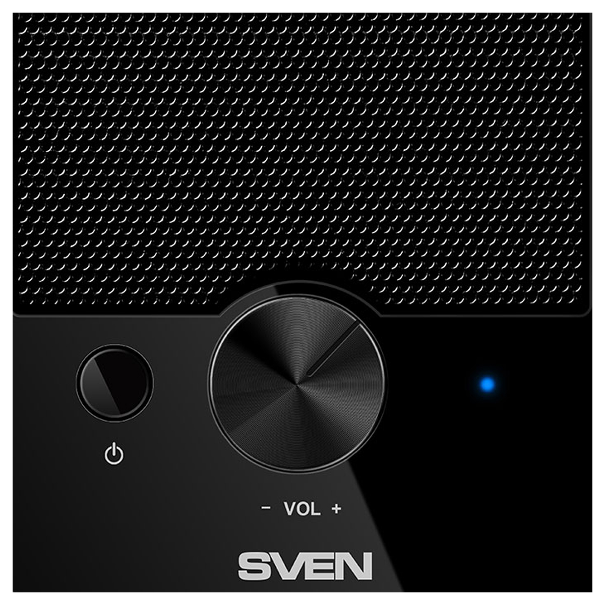 Колонки Sven 312, 2*2W, питание через USB, черный - фото 3