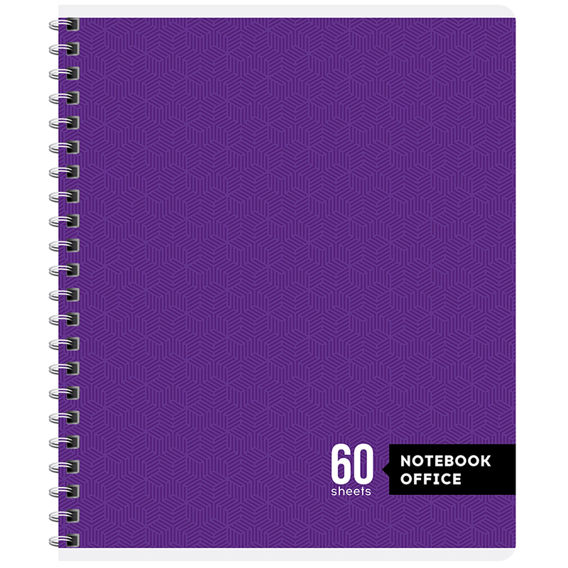 Тетрадь 60л., А5, клетка на гребне ArtSpace "Моноколор. Офис" - фото 6