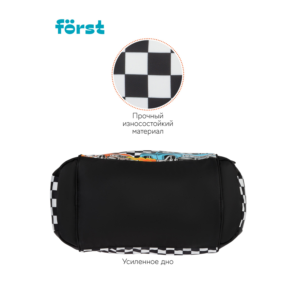 Сумка F?rst "Racing" 23*32*20см, 1 отделение, 3 кармана - фото 6