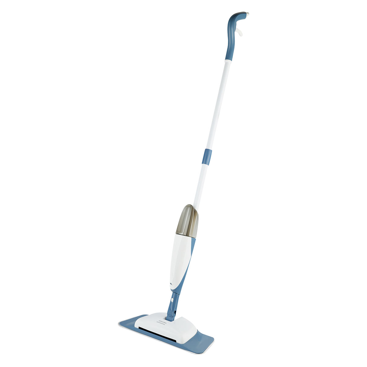 Швабра с распылителем воды плоская, OfficeClean Professional, мет. ручка 128 см., с контейнером и щеткой для сбора мусора - фото 1