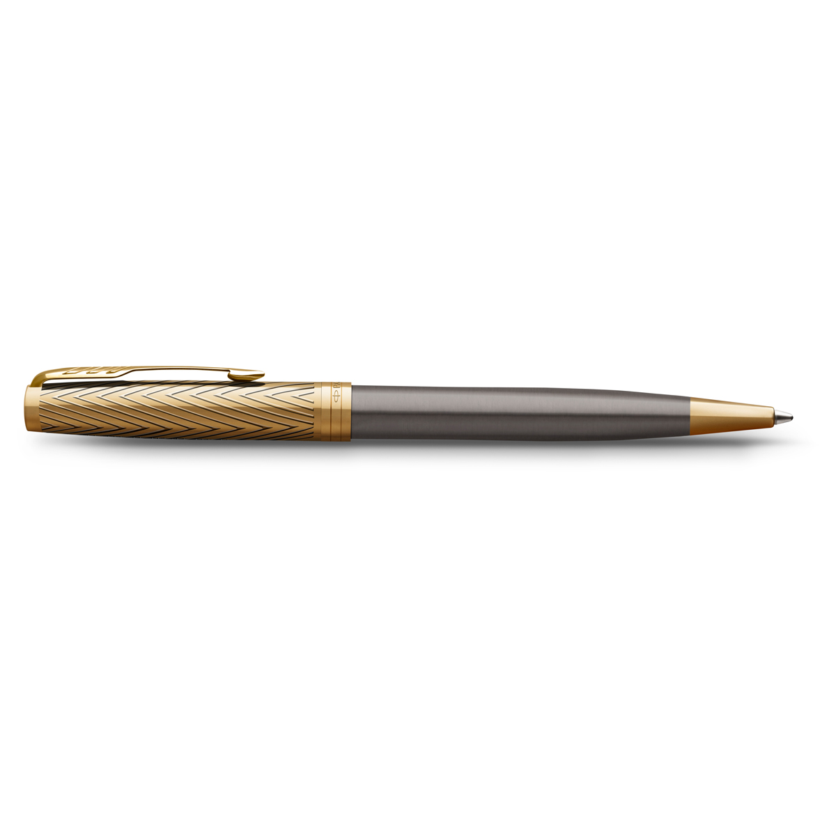 Ручка шариковая Parker "Sonnet ARROW GT" черная, 1,0мм, кнопочн., подарочная упаковка - фото 2