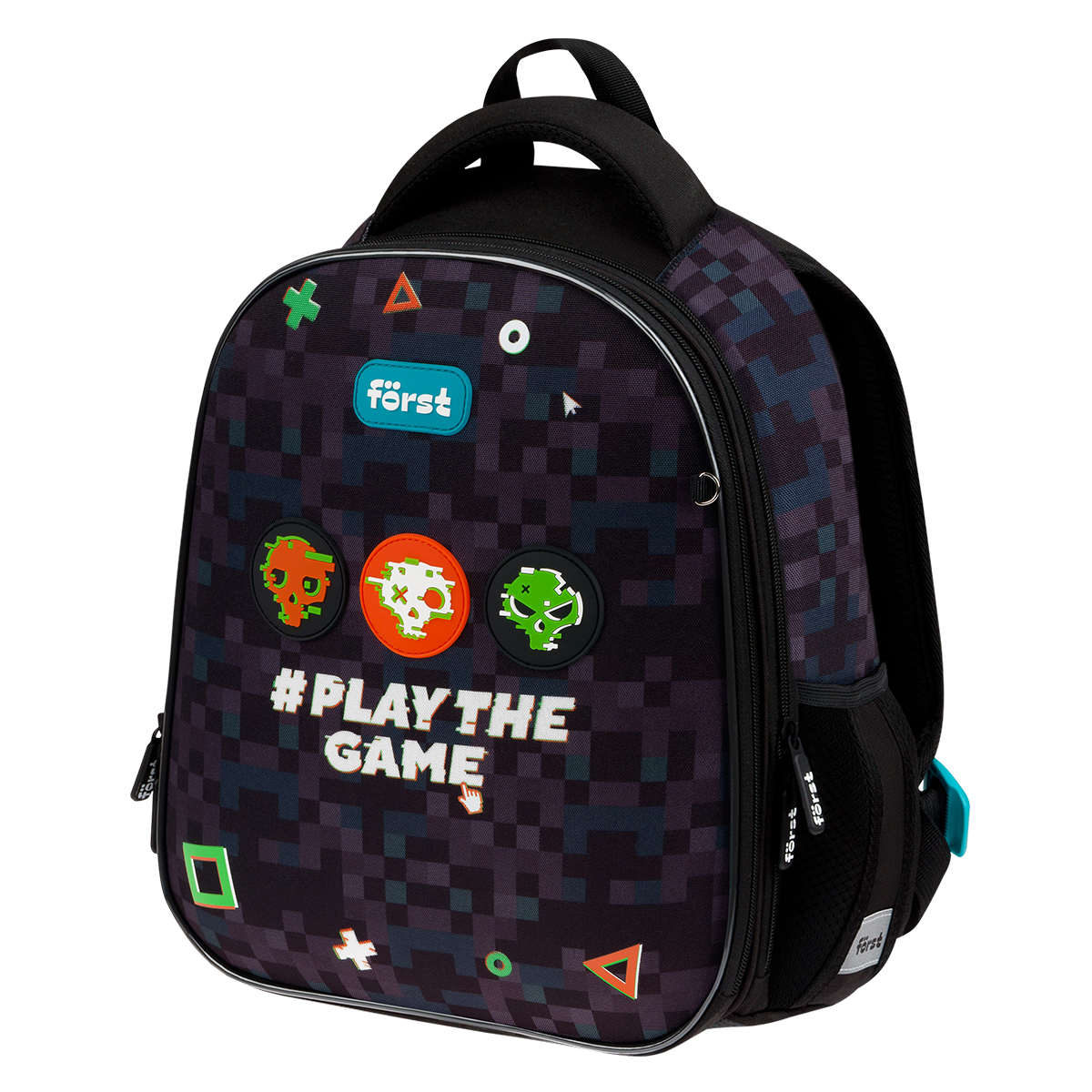 Ранец F?rst F-Top облегченный "Play the game" 36*28*15см, 2 отделения, 2 кармана, анатомическая спинка - фото 1