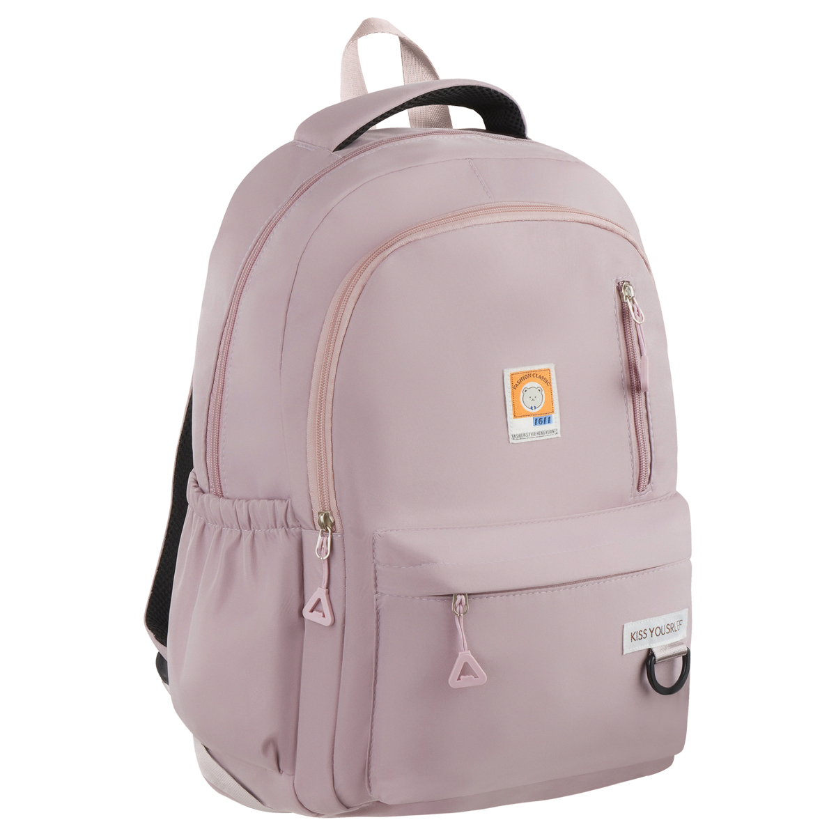 Рюкзак MESHU "Pink", 45*32*18см, 2 отделения, 4 кармана, уплотненная спинка,  в комплекте пенал 15*10см - фото 2