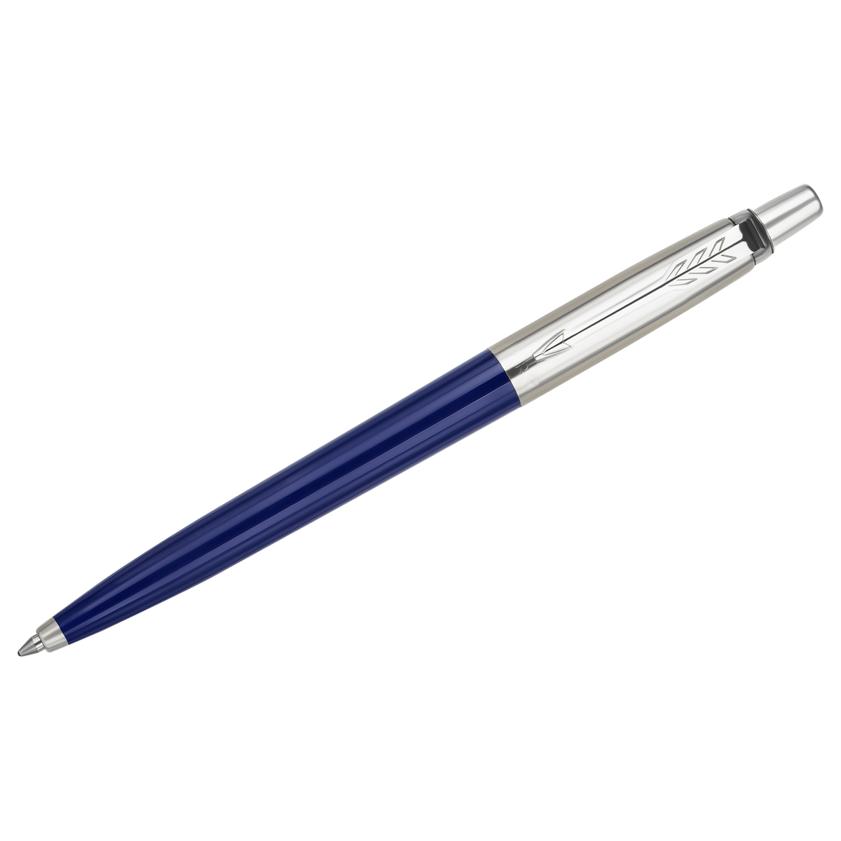 Ручка шариковая Parker "Jotter Originals Recycled Navy CT" синяя, 1,0мм, кнопочн., подарочная упаковка - фото 1