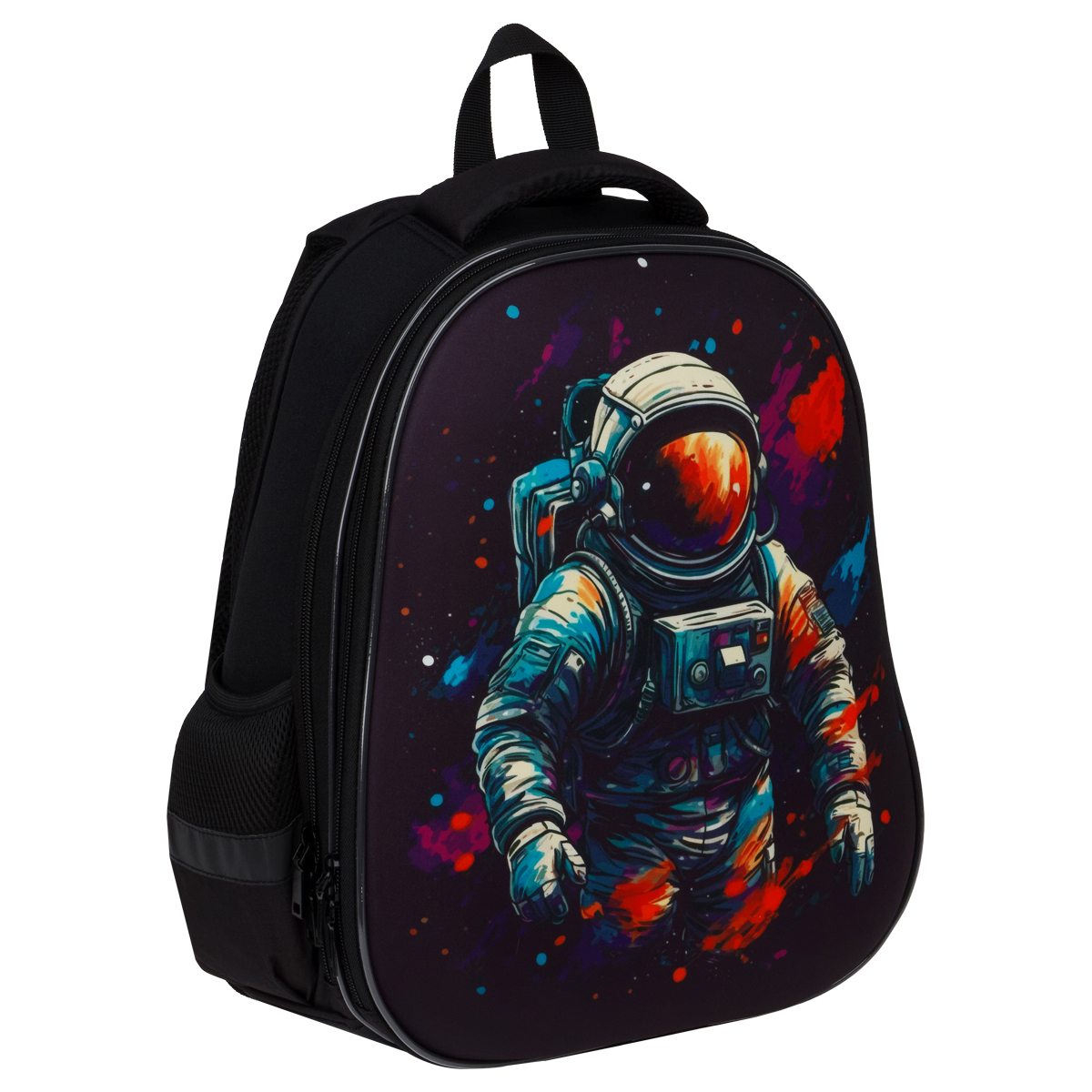 Ранец ArtSpace School Friend "Galaxy" 39*30*18см, 2 отделения, 2 кармана, анатомическая спинка - фото 1