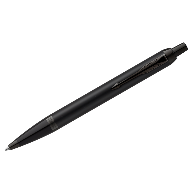 Ручка шариковая Parker "IM Achromatic Black" синяя, 1,0мм, подарочная упаковка - фото 1