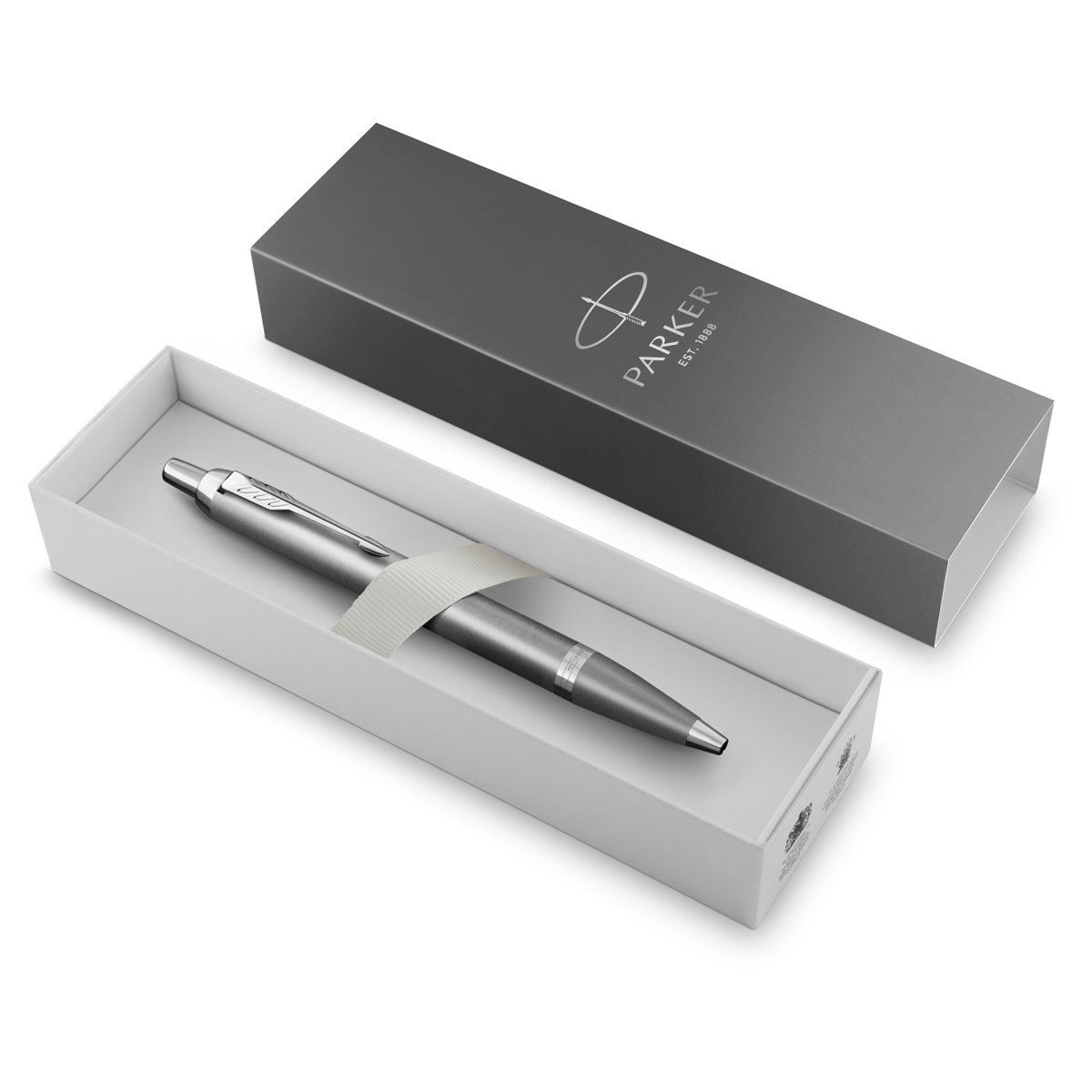 Ручка шариковая Parker "IM Rituals GREY Gradient CT" синяя, 1,0мм, кнопочн., подарочная упаковка - фото 5