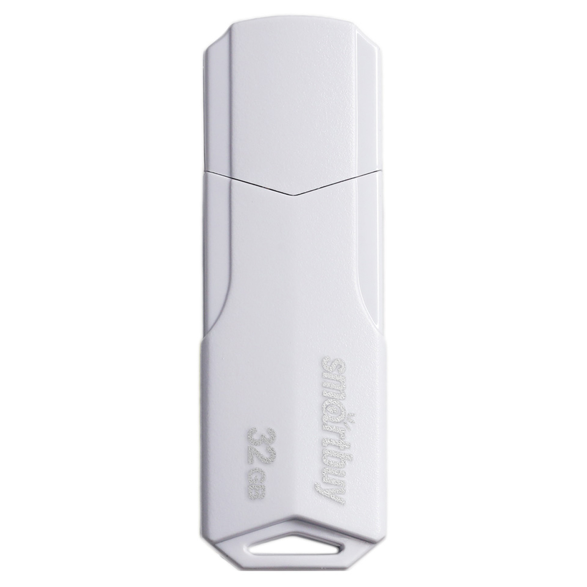 Память Smart Buy "Clue"  32GB, USB 2.0 Flash Drive, белый - фото 1