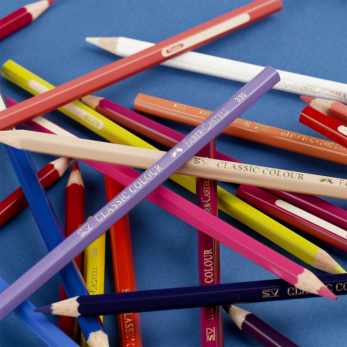Карандаши цветные Faber-Castell, 60цв., заточен., картон. подставка, европодвес - фото 7