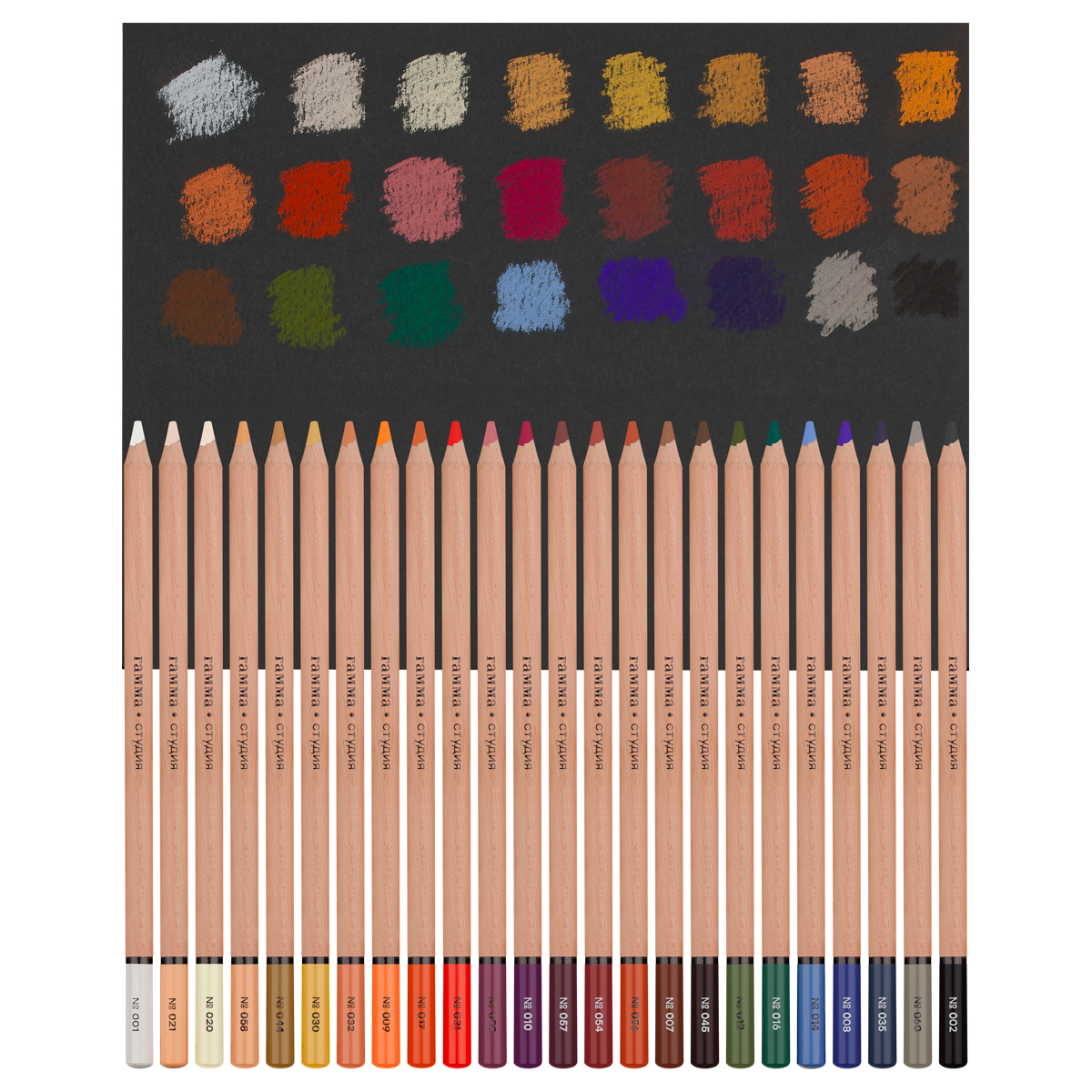 Пастельные карандаши Гамма "Студия", 24цв. , картон.упаковка - фото 9