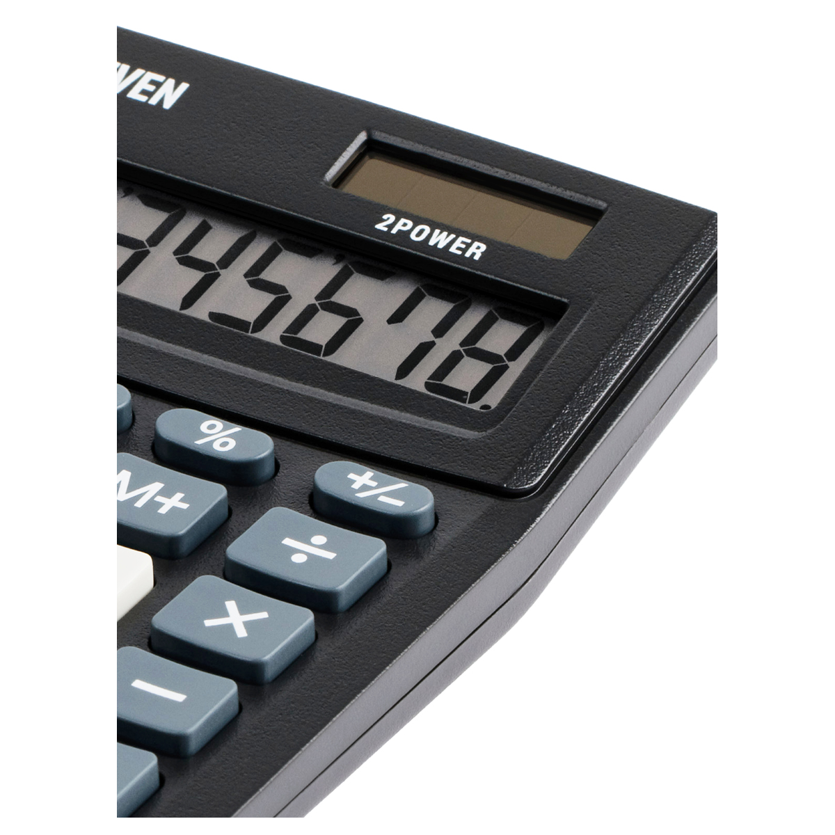 Калькулятор настольный Eleven Business Line CMB801-BK, 8 разрядов, двойное питание, 102*137*31мм, черный - фото 5
