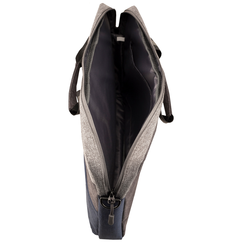 Сумка для ноутбука 15,6" Continent CC-212 Blue полиэстер, нейлон, серый, синий, 400*300*60мм - фото 4