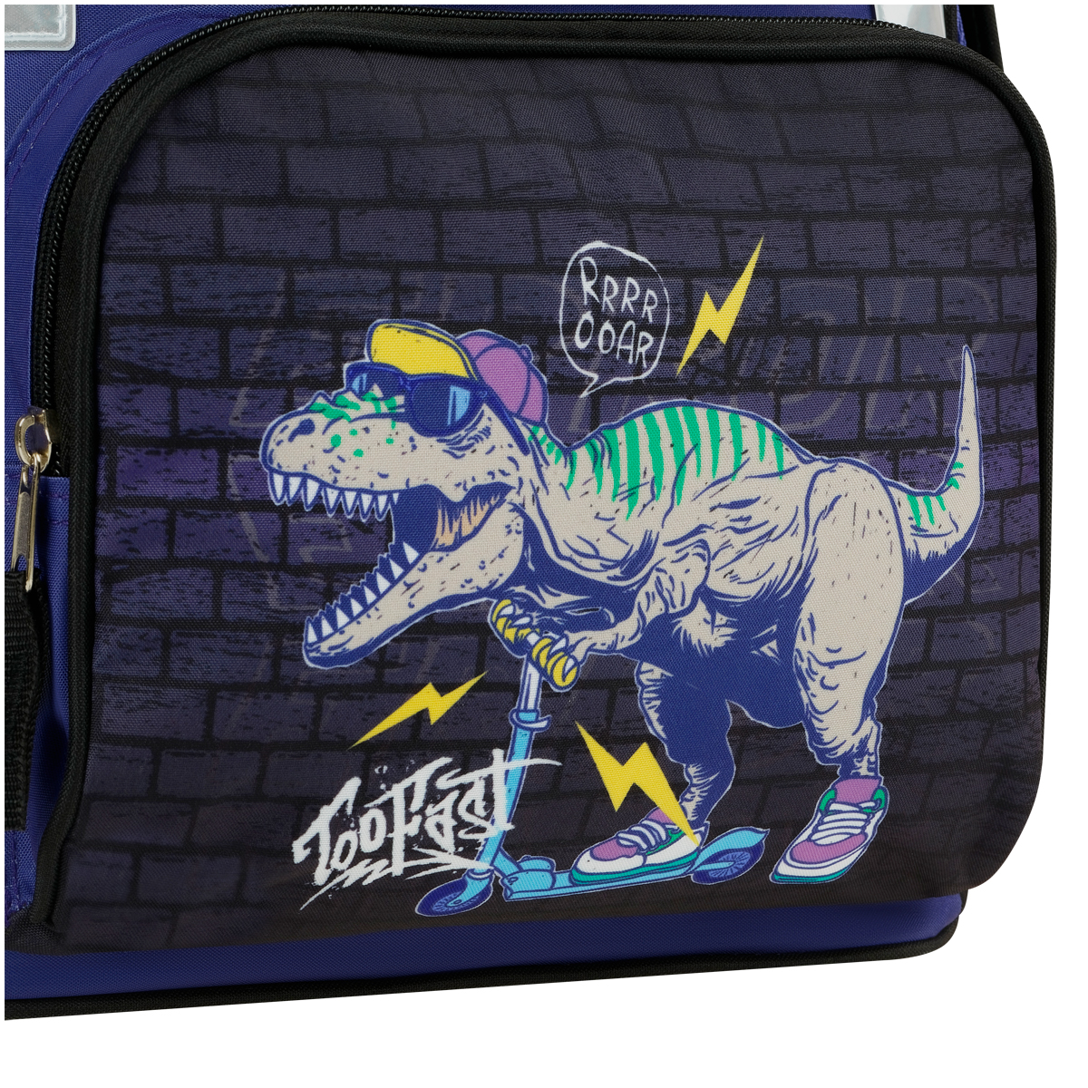 Ранец ArtSpace Junior "Dino" 37*28*21см, 1 отделение, 3 кармана, анатомическая спинка - фото 6